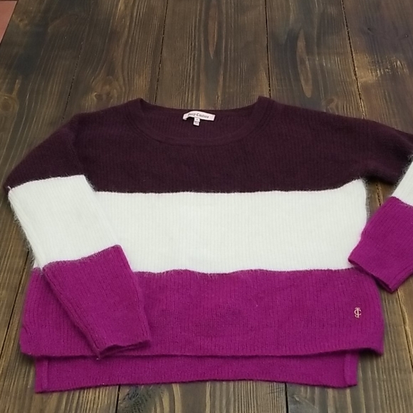 Juicy Couture Striped Mohair Wool Sweater - Picture 7 of 7